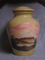 Misty mountains pet urns